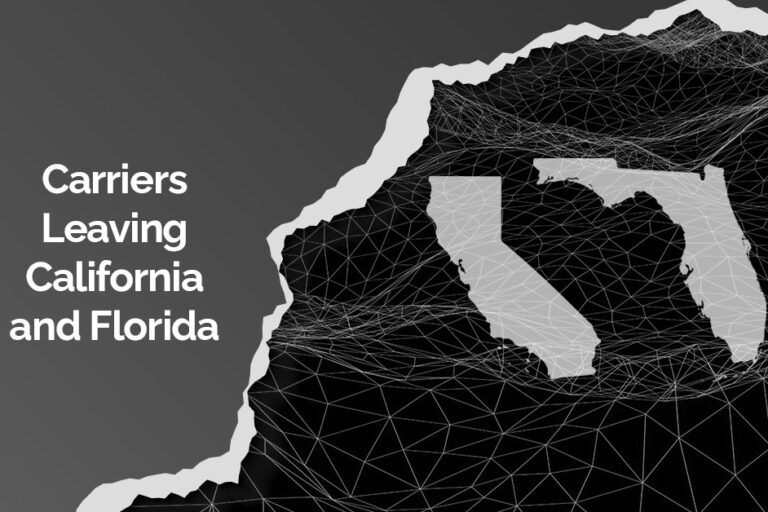 Carriers leaving California and Florida
