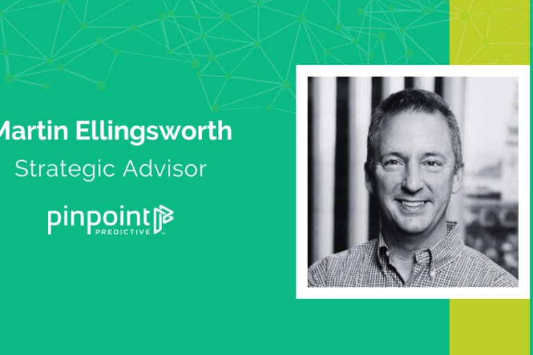 Martin Ellingsworth Martin Ellingsworth headshot with Pinpoint logo