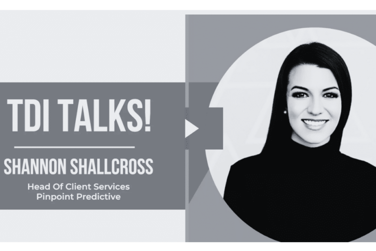TDI Talks Interviews Shannon Shallcross TDI Talks Interviews Shannon Shallcross hero image with headshot of Shannon