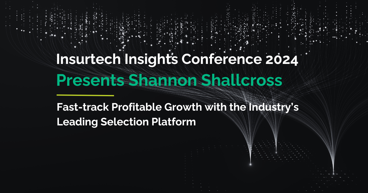 Header image Shannon Shallcross presents at Insurtech Insights 2024